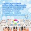 DEQUBE Children's Electronic Keyboard with Stool-with Learning Method-Has Record Function, Playback and Auto Shut-Off - with Ball with Disco Lights-Size 50X21X45cm (916D00041) view 2