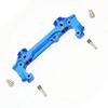 for Crawler RC SCX10 II AX31392-1PC Set BlueAluminum Front Bumper Mount Frame Plate view 1