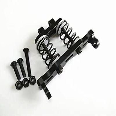 Aluminum Front Bumper Absorber - 1 Set Black 1/10 RC Yeti 1/10th Scale Upgrade Parts