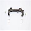 for Crawler RC SCX10 II AX31392-1PC Set Black Aluminum Front Bumper Mount Frame Plate view 2