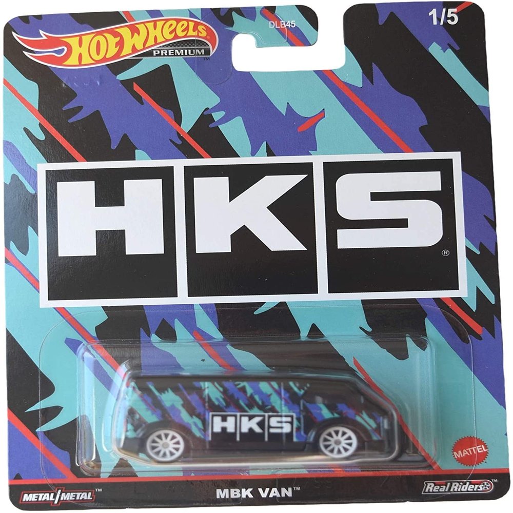 DieCast Hot Wheels MBK Van, HKS 1/5 (Premium 1:64 Scale)