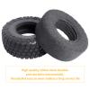 Hobbyfire Height 4.72 inches (120mm) 1/10 Short Course Truck Tires and Wheel Rims 12mm Hex with Foam Inserts for for All Terrain, Set of 4 (Style B) view 4