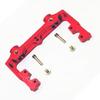 for Crawler RC SCX10 II AX31393-1PC Set Red Aluminum Rear Bumper Mount Frame Plate view 1