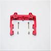 for Crawler RC SCX10 II AX31393-1PC Set Red Aluminum Rear Bumper Mount Frame Plate view 2