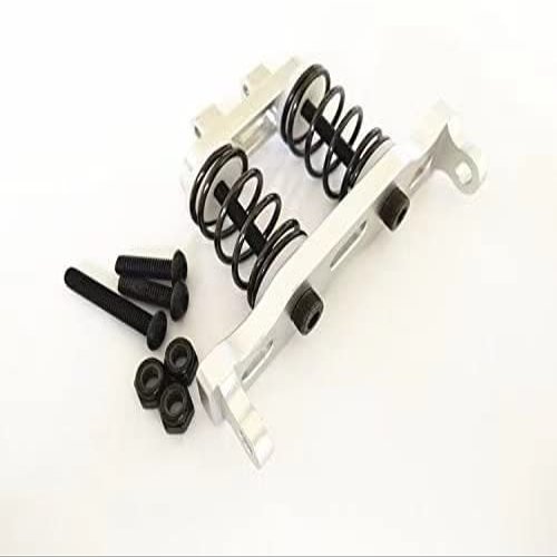 Aluminum Front Bumper Absorber - 1 Set Silver 1/10 RC Yeti 1/10th Scale Upgrade Parts