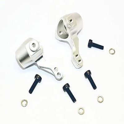 Aluminum Alloy Front Knuckle Arm-1PR Set for 101208 Silver HPI BULLET3.0 MT ST Ken Block WR8 Flux Upgrade Parts