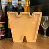 CLPONE 26 Letter Banks Personalized Coin Bank Kids Piggy Bank Laser Custom Name Wood Letter Piggy Banks Toy Bank view 1