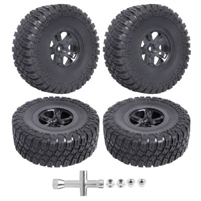 FriHobby High Performance 1/10 Short Course Truck Tires and Wheels Set 12mm Hex for Traxxas Slash Losi Tenacity HPI Redcat Blackout, Non Glued (Style 2)