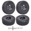 FriHobby High Performance 1/10 Short Course Truck Tires and Wheels Set 12mm Hex for Traxxas Slash Losi Tenacity HPI Redcat Blackout, Non Glued (Style 2) view 1