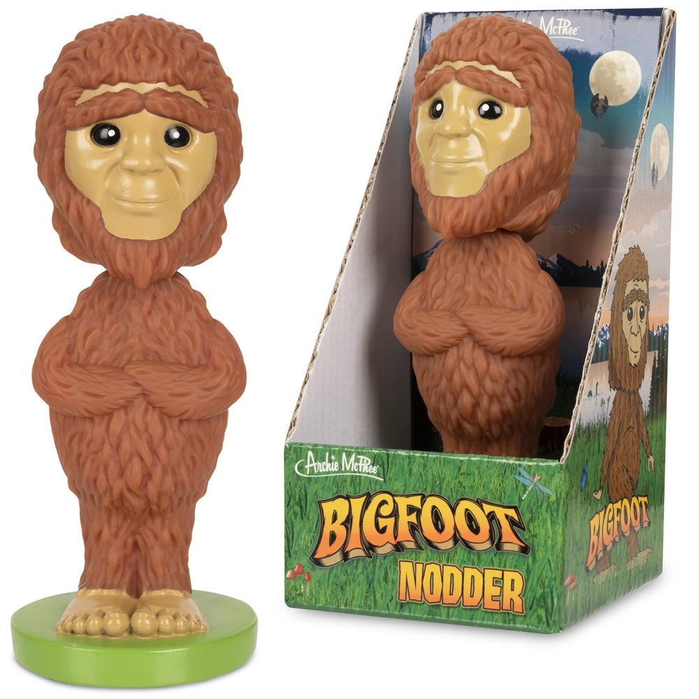 Archie McPhee Dashboard Ready Sasquatch Bigfoot Nodder Bobblehead