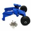 Aluminum Rear Wing Mount and Ajustable Wheelie Bar Blue for Arrma 1/5 Kraton Outcast 8S ARA320492 ARA320536 view 2