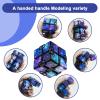 Infinitycube Fidget Toy Stress Relieving Fidgeting Game for Kids and Adults,Cute Pocket-Sized Unique Gadget for Anxiety Relief and Kill Time (Mini Galaxy) view 2