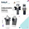 BABY K Baby Rattle Socks & Wrist Toys (Set E) - Newborn Toys for Baby Boy or Girl - Brain Development Infant Toys - Hand and Foot Rattles Suitable for 0-6, 6-12 Months Babies - Newborn Baby Gifts view 2