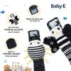 BABY K Baby Rattle Socks & Wrist Toys (Set E) - Newborn Toys for Baby Boy or Girl - Brain Development Infant Toys - Hand and Foot Rattles Suitable for 0-6, 6-12 Months Babies - Newborn Baby Gifts view 3