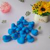 Bath Duck Toys 16 PCS Blue Mini Rubber Ducks Squeak and Float Duckies Baby Shower Toy Party Decoration for Toddlers Boys Girls view 3
