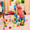 Battat Education  Locbloc Number & Counting Building Blocks, 107 Pieces Set for Toddlers 1+ Years, Learning Stacking Toys, Educational Construction Blocks view 2
