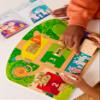 Battat Education  Wooden Latches Board Sensory Activity Toy for Toddlers, Montessori Doors and Locks Busy Board for Fine Motor Skills Development, Educational Toys for 3+ Years view 2
