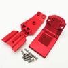 Aluminum Front Skid Plate Red for Traxxas 1/10 E REVO VXL 2.0 8637 view 2