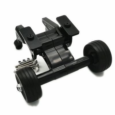 Aluminum Rear Wing Mount and Ajustable Wheelie Bar Black for Arrma 1/5 Kraton Outcast 8S ARA320492 ARA320536