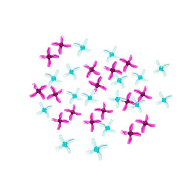 Gemfan 24pcs 1220-4 31mm 4-Blade 0.8mm Tiny Whoop Propellers for Betafpv Cetus for Eachine E010 JJRC H36 FPV Quad Drone 0703-1103 Brushless Motors