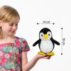 YH YUHUNG Walking Penguin Plush Toy Repeats What You Say with Clear Voice Talking Penguin Stuffed Animal Repeating Toy Animal for Boys and Girls view 3