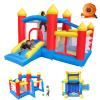 Baralir Inflatable Bounce House for Kids 3-6, Toddler Jumper with Slide and Ball Pit Water Pool(with Sun Cover), Perfect for Outdoor Indoor Kids Party - Blower Included view 1