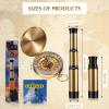 2 Pieces Pirate Spyglass Handheld Telescope with Survival Gear Compass Pocket Retro Spyglass Portable Collapsible Handheld Kids Telescope for Children Pirate Cosplay Party Favors Camping Boating view 2
