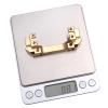 GoHobby 98g Brass Front Bumper Mount Servo Mounts for TRX4 Upgrades Parts 1/10 RC Crawler Car Replacement Heavy Duty view 3