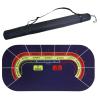 YANGLIYU Game Poker Table mat Portable Poker Table Top 1.20.6m Hold'em Texas Poker Mat Black Jack Baccarat Dice Durable Rubber Home Gaming Desk Pad (Color : Baccarat) view 1