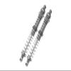 Axial 1/10 RBX10 Ryft 4WD Rock Bouncer AXI03005 Upgrade Parts Aluminum Rear Spring Dampers (145mm) - 2Pc Set Gray Silver view 1