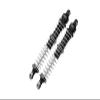 Axial 1/10 RBX10 Ryft 4WD Rock Bouncer AXI03005 Upgrade Parts Aluminum Front Spring Dampers (130mm) - 2Pc Set Black view 1
