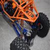 Axial 1/10 RBX10 Ryft 4WD Rock Bouncer AXI03005 Upgrade Parts Aluminum Rear Spring Dampers (145mm) - 2Pc Set Black view 4