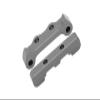 GPM For Losi 1/18 Mini-T 2.0 2WD Stadium Truck Upgrade Parts Aluminum Rear Lower Suspension Arm Mount - 2Pc Set Gray Silver view 1