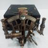 Antique Brass Sextant with Wooden Box Marine Sextant Antique Brass Working Sextant Collectible Vintage Nautical Ship Sextant for Antique Collectible Lover's (5 inch) by Heynz view 3