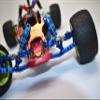 GPM For Losi 1/18 Mini-T 2.0 2WD Stadium Truck Upgrade Parts Aluminum Front Bumper with D-Rings + Aluminum Front Skid Plate - 5Pc Set Black view 4