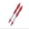 Axial 1/10 RBX10 Ryft 4WD Rock Bouncer AXI03005 Upgrade Parts Aluminum Front Spring Dampers (130mm) - 2Pc Set Red view 1