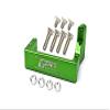 Aluminum Servo Mount For Tamiya 1/10 4WD TA08 PRO 58693-12Pc Set Green view 1