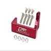 Aluminum Servo Mount For Tamiya 1/10 4WD TA08 PRO 58693-12Pc Set Red view 1
