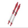 Axial 1/10 RBX10 Ryft 4WD Rock Bouncer AXI03005 Upgrade Parts Aluminum Rear Spring Dampers (145mm) - 2Pc Set Red view 1