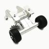 Aluminum Rear Wing Mount and Ajustable Wheelie Bar Silver for Arrma 1/5 Kraton Outcast 8S ARA320492 ARA320536 view 1