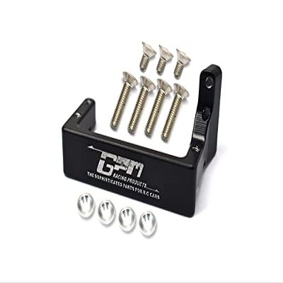 Aluminum Servo Mount For Tamiya 1/10 4WD TA08 PRO 58693-12Pc Set Black