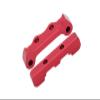 GPM For Losi 1/18 Mini-T 2.0 2WD Stadium Truck Upgrade Parts Aluminum Rear Lower Suspension Arm Mount - 2Pc Set Red view 1