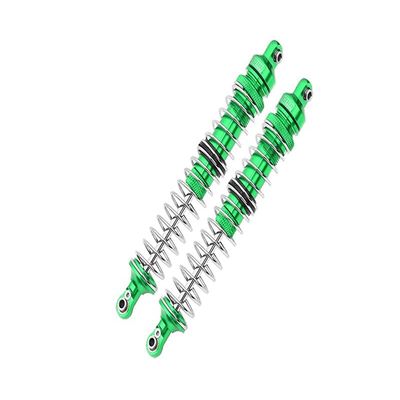 Axial 1/10 RBX10 Ryft 4WD Rock Bouncer AXI03005 Upgrade Parts Aluminum Front Spring Dampers (130mm) - 2Pc Set Green