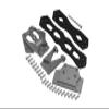GPM For Losi 1/10 Lasernut U4 Tenacity LOS03028 Upgrade Parts Aluminum Alloy + Carbon Fiber Sub Chassis - 32Pc Set Gray Silver view 1