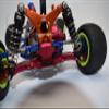 GPM For Losi 1/18 Mini-T 2.0 2WD Stadium Truck Upgrade Parts Aluminum Rear Lower Suspension Arm Mount - 2Pc Set Green view 4