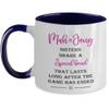 Mah Jong Game Mug, Mah Jong Player Mug, Mah Jong Sisters Bond, Mah Jong Game Gift, Mah Jong Player Gift, 2-Tone 11oz view 1