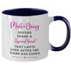 Mah Jong Game Mug, Mah Jong Player Mug, Mah Jong Sisters Bond, Mah Jong Game Gift, Mah Jong Player Gift, 2-Tone 11oz view 2