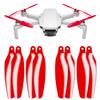 Master Airscrew Stealth Propellers for DJI Mini 2, Mini 2 SE, Mini SE & Mini 4K - Red, 4 propellers in set view 1