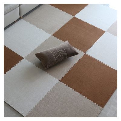 AYLYHD Interlocking Carpet Soft EVA Foam Mats Area Rugs Protective Floor Tiles Exercise Play Mat for Children Kids Room Home Parlor Bedroom (Color : J, Size : 60x60x1cm-20pcs)