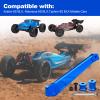 AllinRC Aluminum Rear Chassis Brace for 1/8 Arrma Notorious 6S Typhon 6S BLX (Navy Blue) view 2